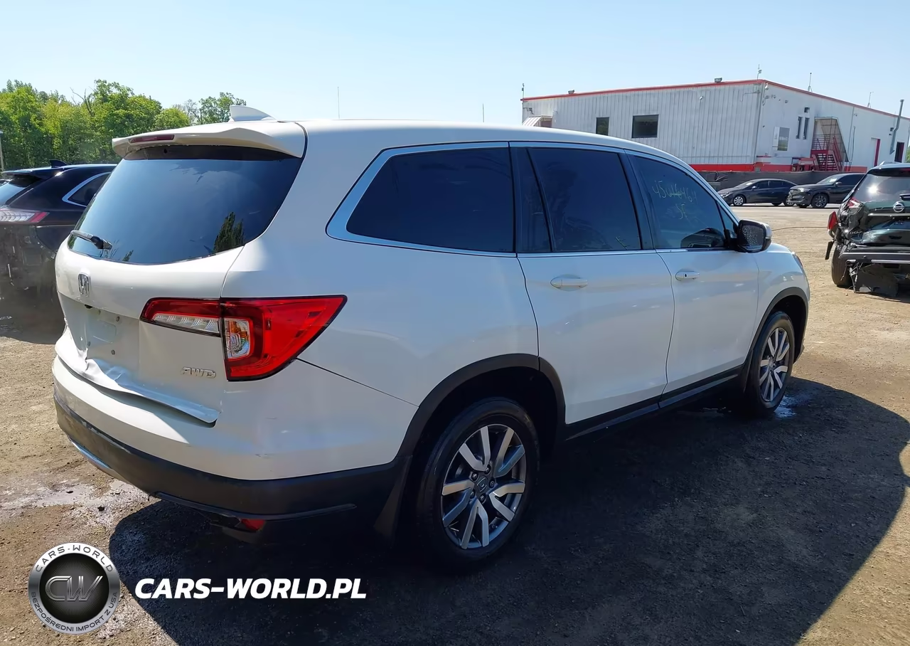 2022 Honda Pilot Awd Ex-L VIN:5FNYF6H55NB082742 - 4