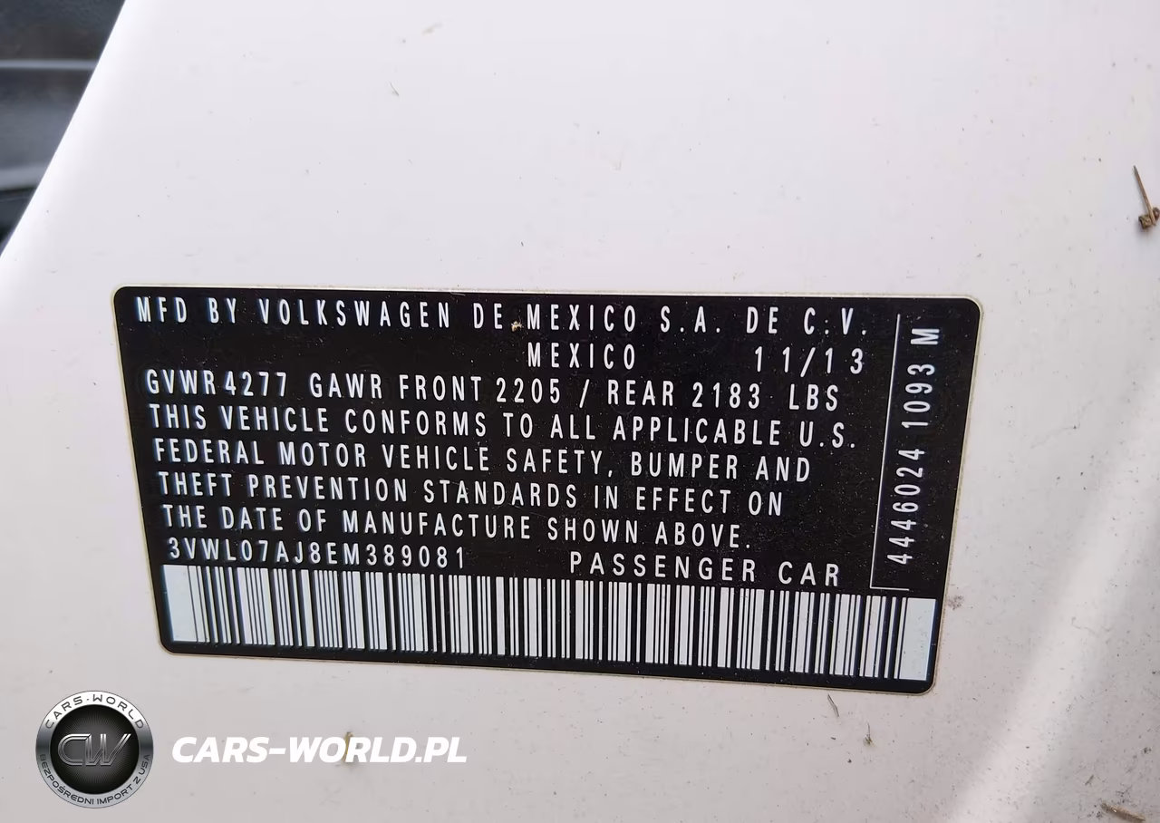 2014 Volkswagen Jetta 1.8T Sel VIN:3VWL07AJ8EM389081 - 9