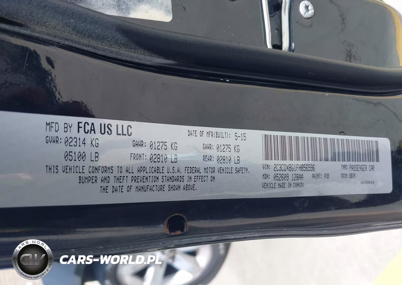 2015 Dodge Charger Se VIN:2C3CDXBG1FH856596 - 9