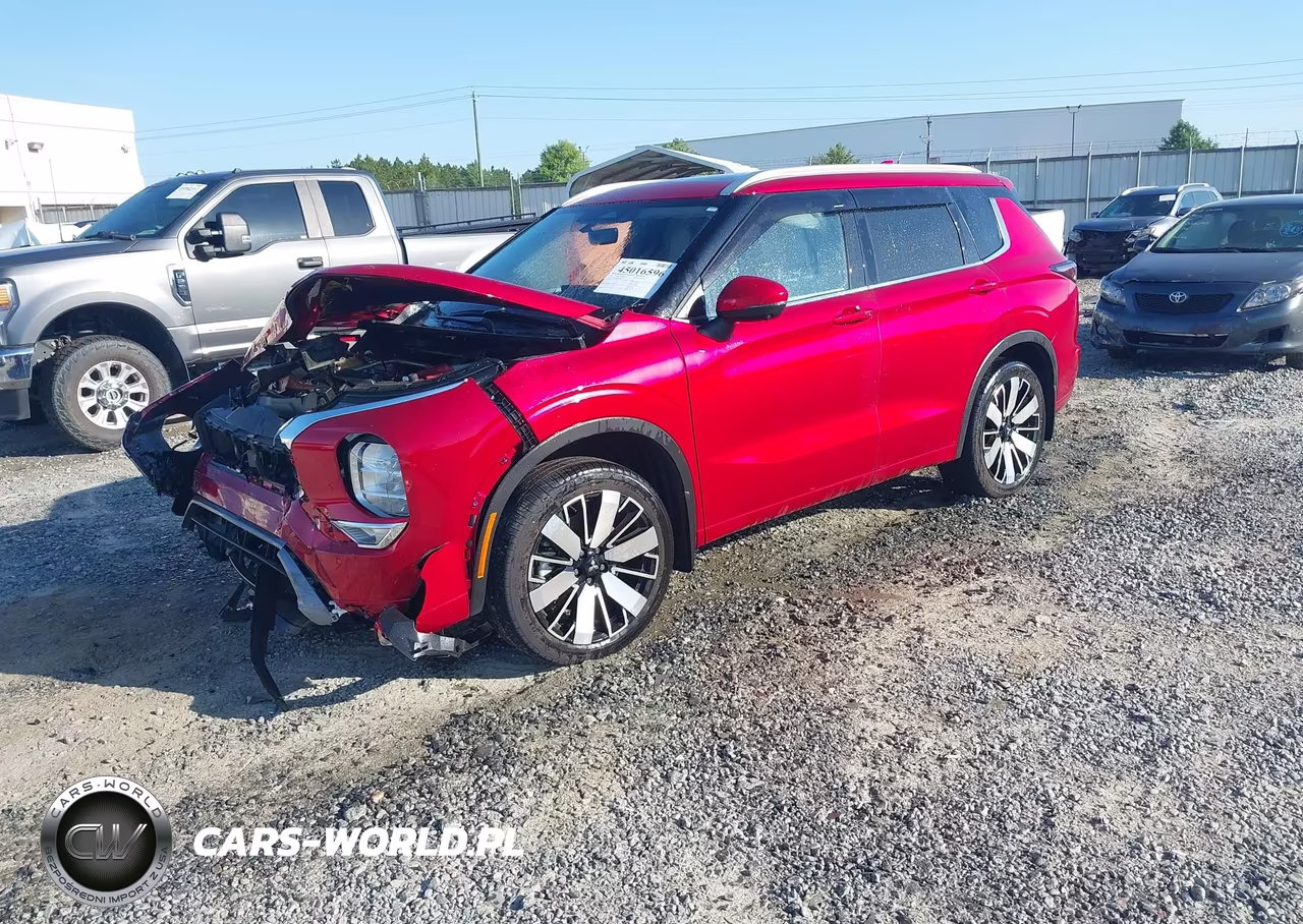2025 Mitsubishi Outlander Sel 2.5 2Wd VIN:JA4J3WA87SZ030866 - 2