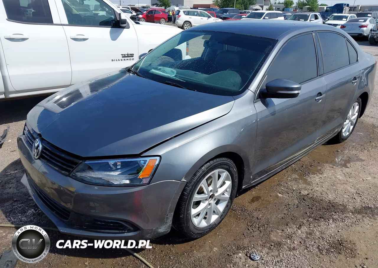 2012 Volkswagen Jetta 2.5L Se VIN:3VWDX7AJ3CM300885 - 2