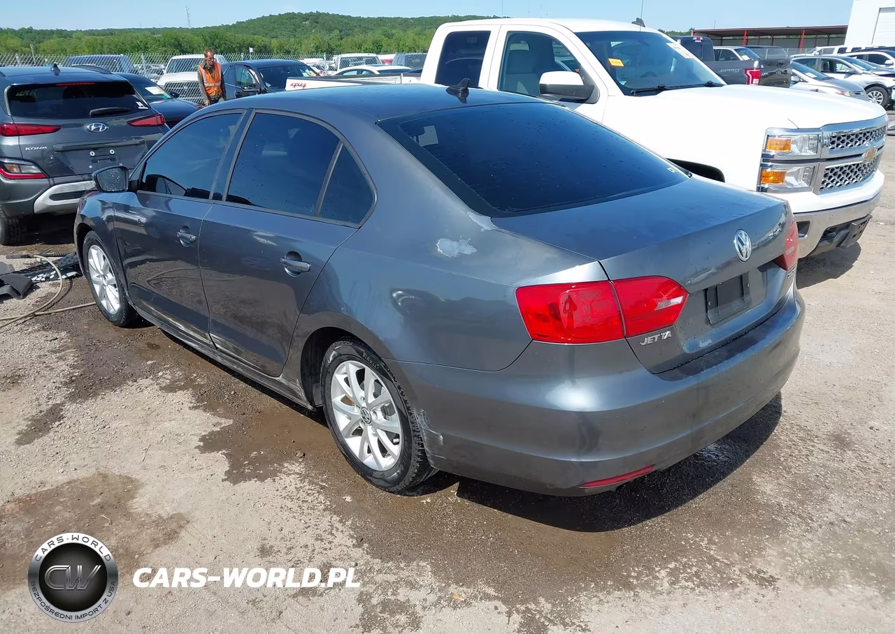 2012 Volkswagen Jetta 2.5L Se VIN:3VWDX7AJ3CM300885 - 3