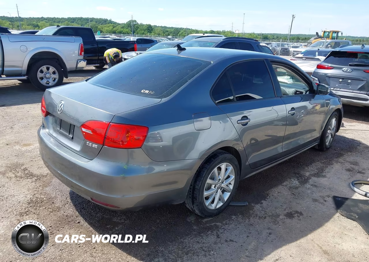 2012 Volkswagen Jetta 2.5L Se VIN:3VWDX7AJ3CM300885 - 4