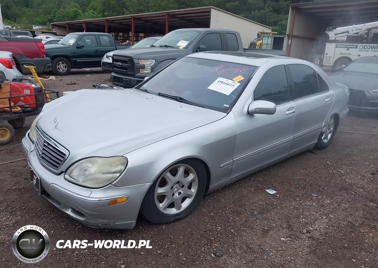 2002 Mercedes-Benz S 500 VIN:WDBNG75J22A268295 - 2