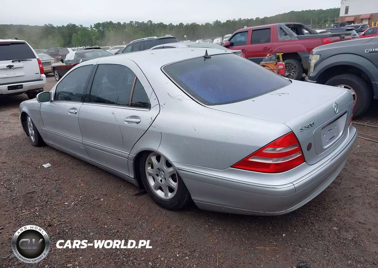 2002 Mercedes-Benz S 500 VIN:WDBNG75J22A268295 - 3
