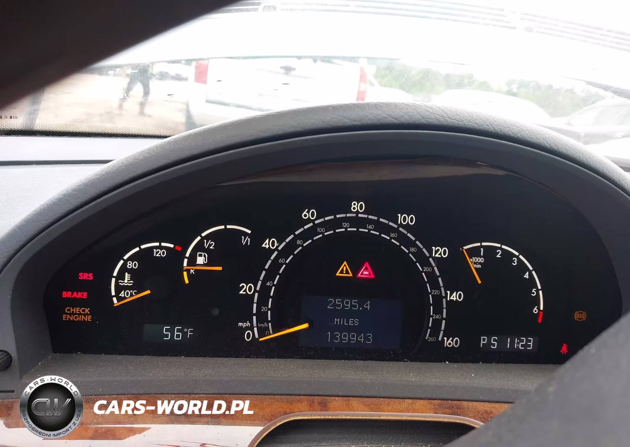 2002 Mercedes-Benz S 500 VIN:WDBNG75J22A268295 - 7