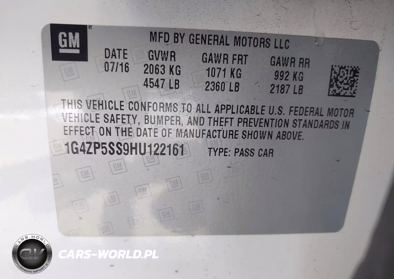 2017 Buick Lacrosse Essence VIN:1G4ZP5SS9HU122161 - 9