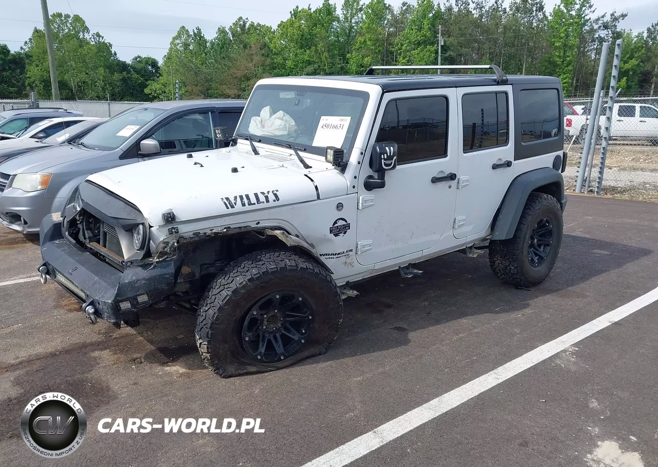 2015 Jeep Wrangler Unlimited Sport VIN:1C4BJWDG1FL633050 - 2