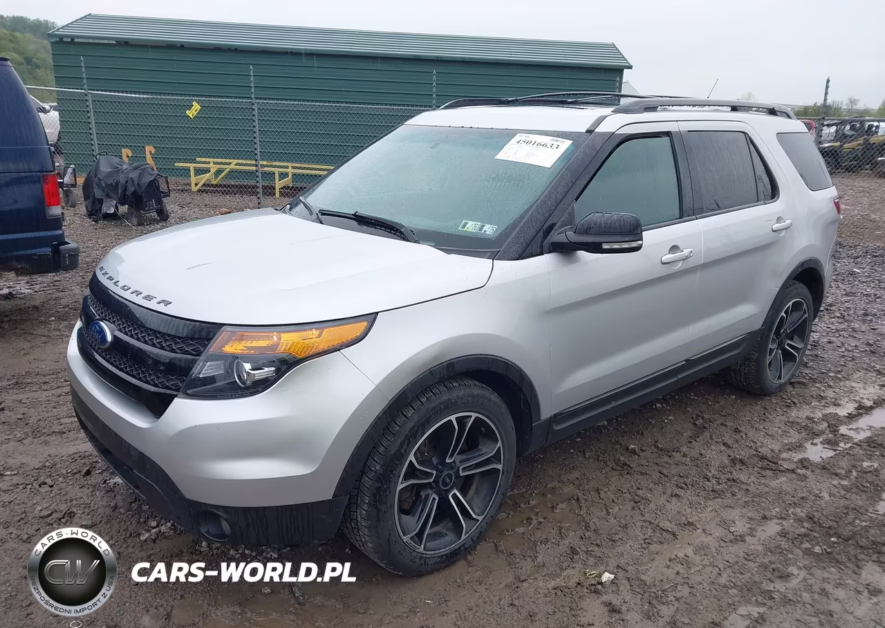 2015 Ford Explorer Sport VIN:1FM5K8GT9FGA75936 - 2
