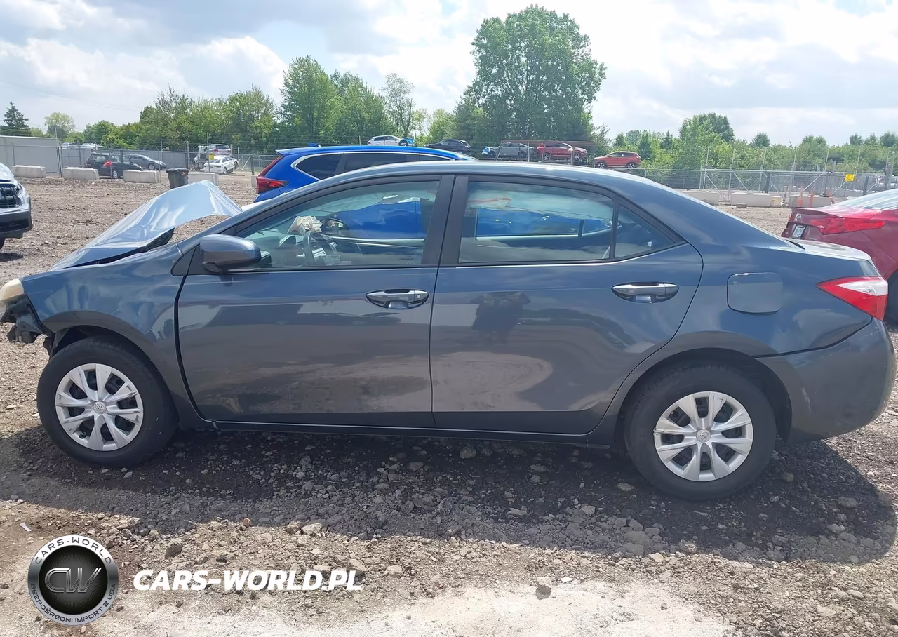 2015 Toyota Corolla L VIN:2T1BURHE6FC374080 - 14