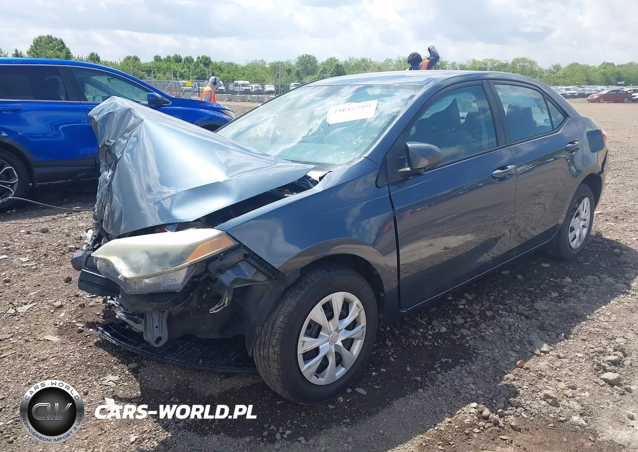 2015 Toyota Corolla L VIN:2T1BURHE6FC374080 - 2