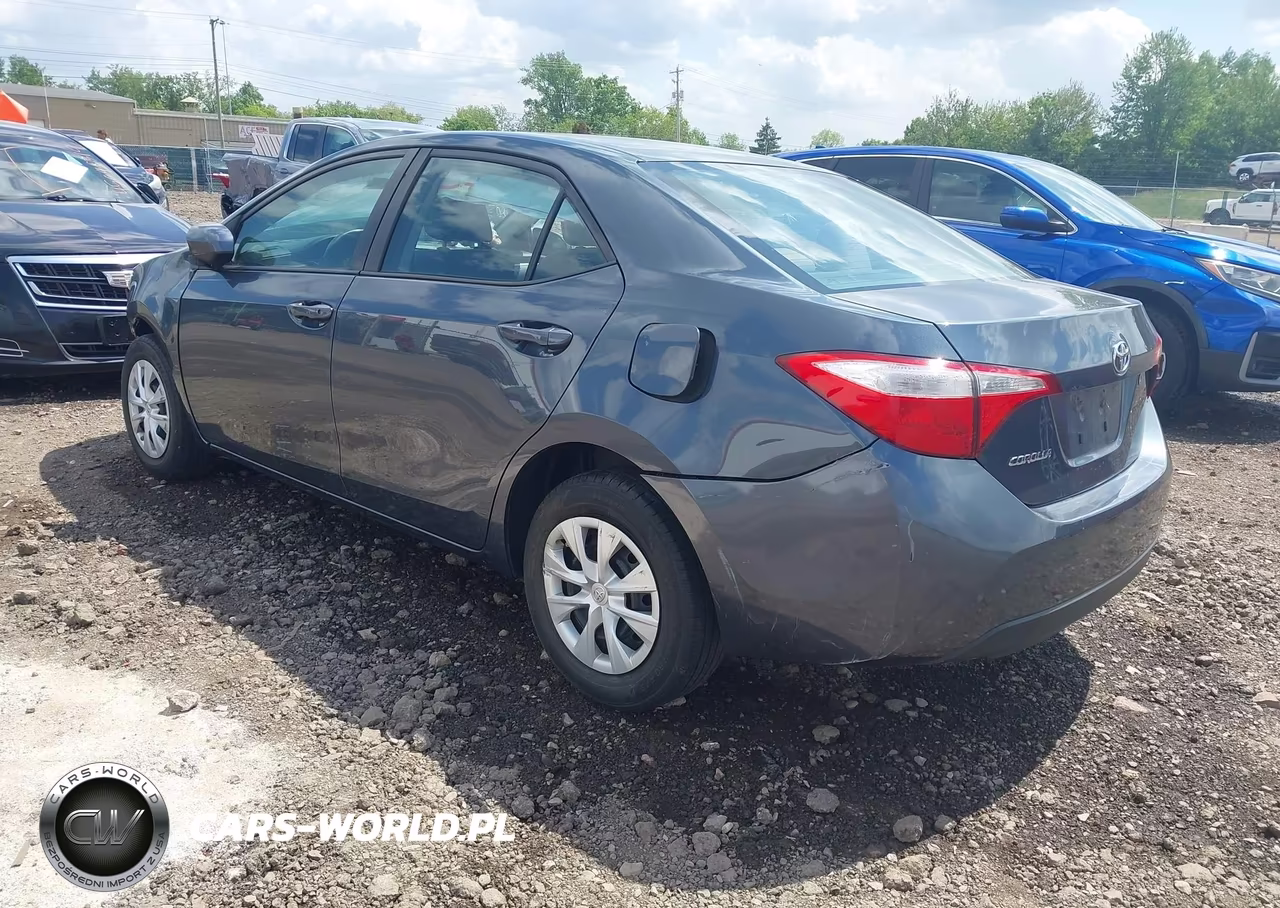 2015 Toyota Corolla L VIN:2T1BURHE6FC374080 - 3