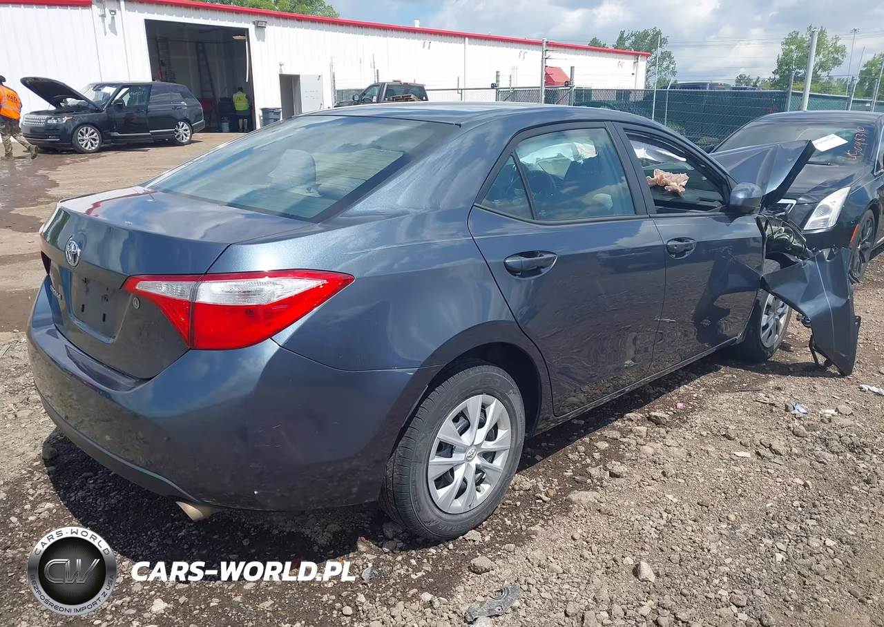 2015 Toyota Corolla L VIN:2T1BURHE6FC374080 - 4