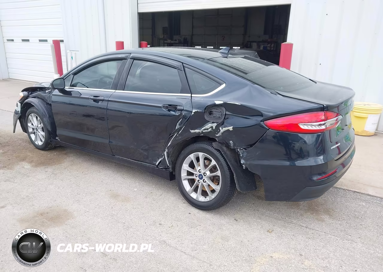 2020 Ford Fusion Hybrid Se VIN:3FA6P0LU1LR105449 - 3
