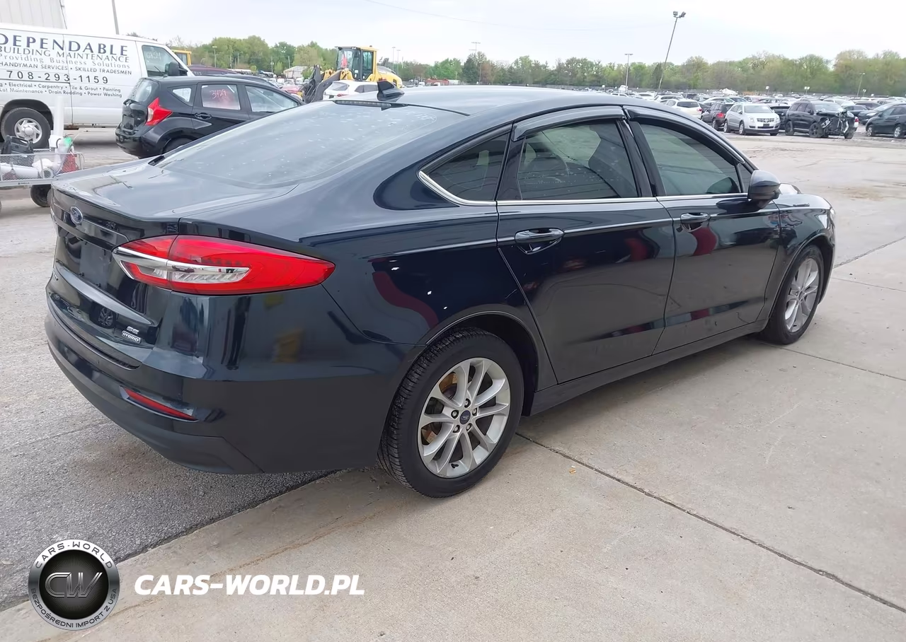2020 Ford Fusion Hybrid Se VIN:3FA6P0LU1LR105449 - 4