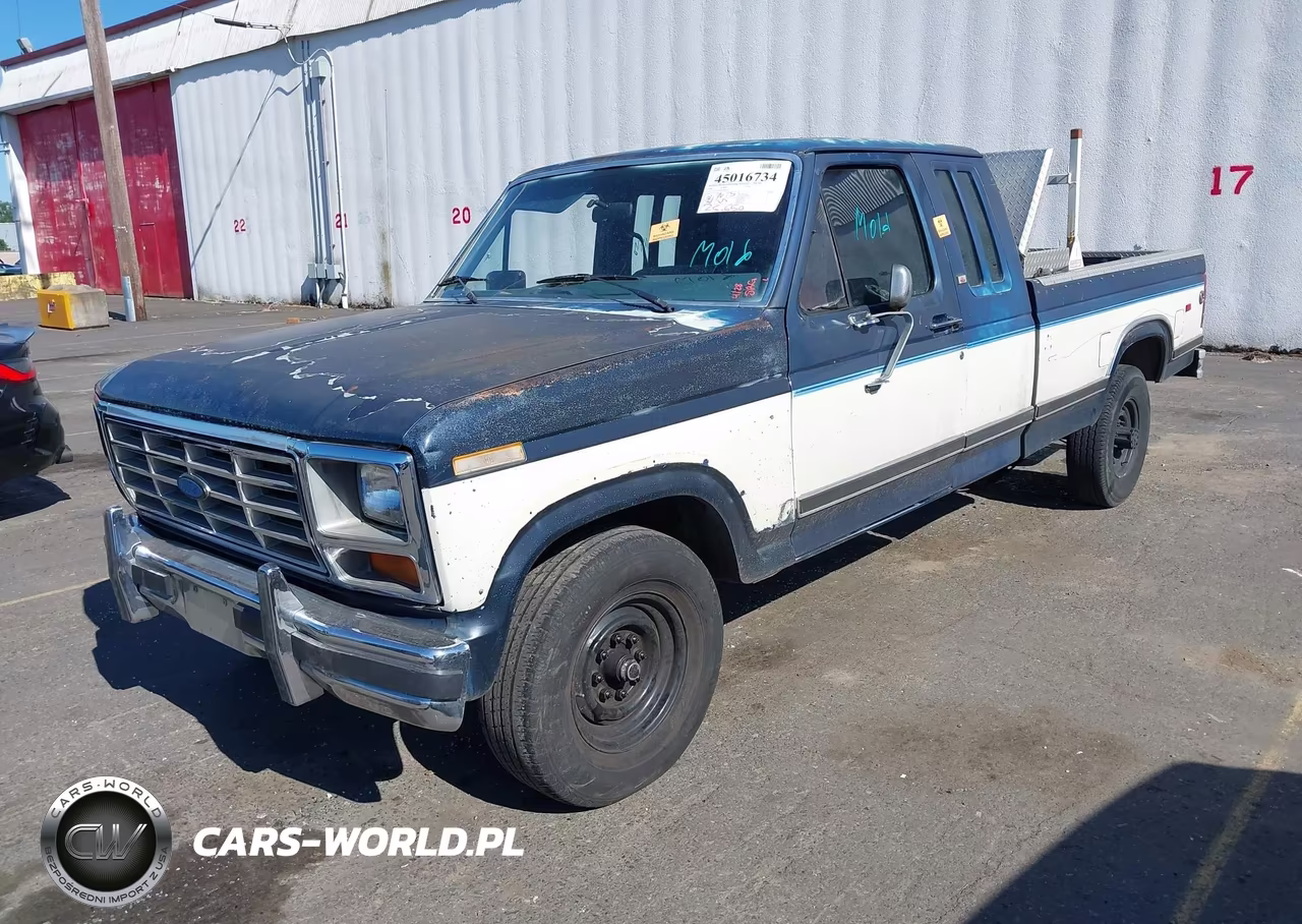 1986 Ford F250 VIN:1FTHX25L3GKB59901 - 2