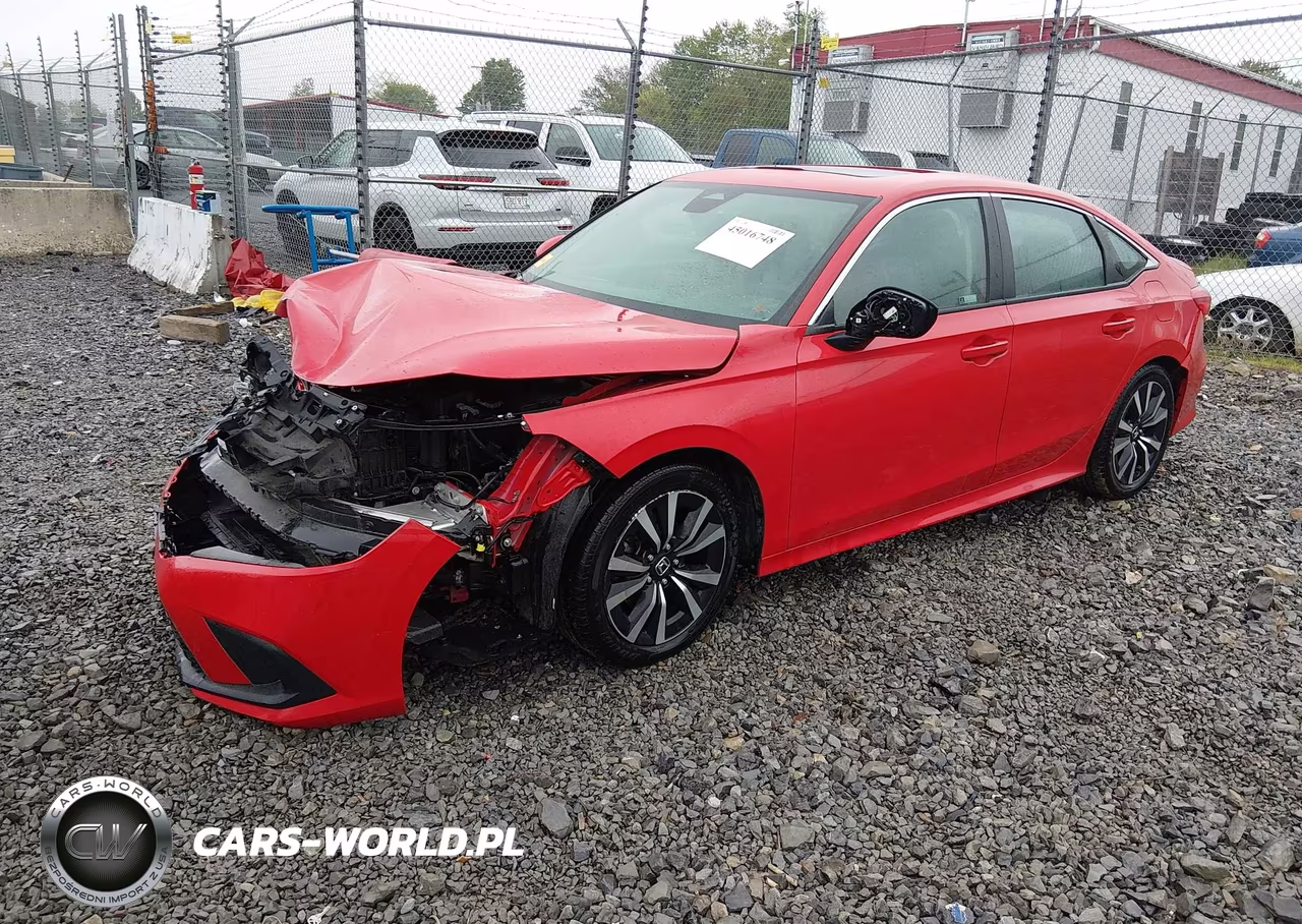 2022 Honda Civic Ex VIN:2HGFE1F72NH324836 - 2
