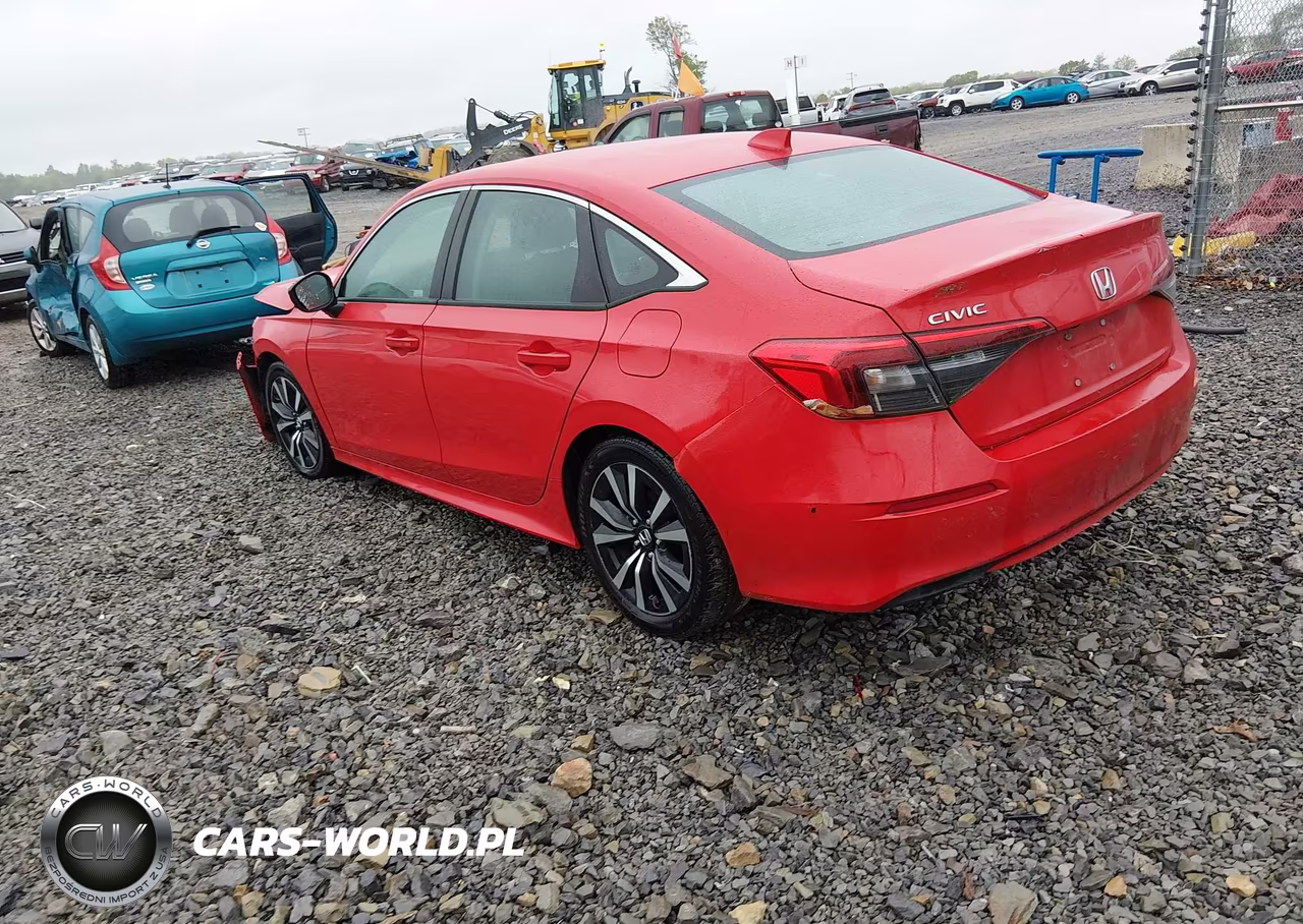 2022 Honda Civic Ex VIN:2HGFE1F72NH324836 - 3