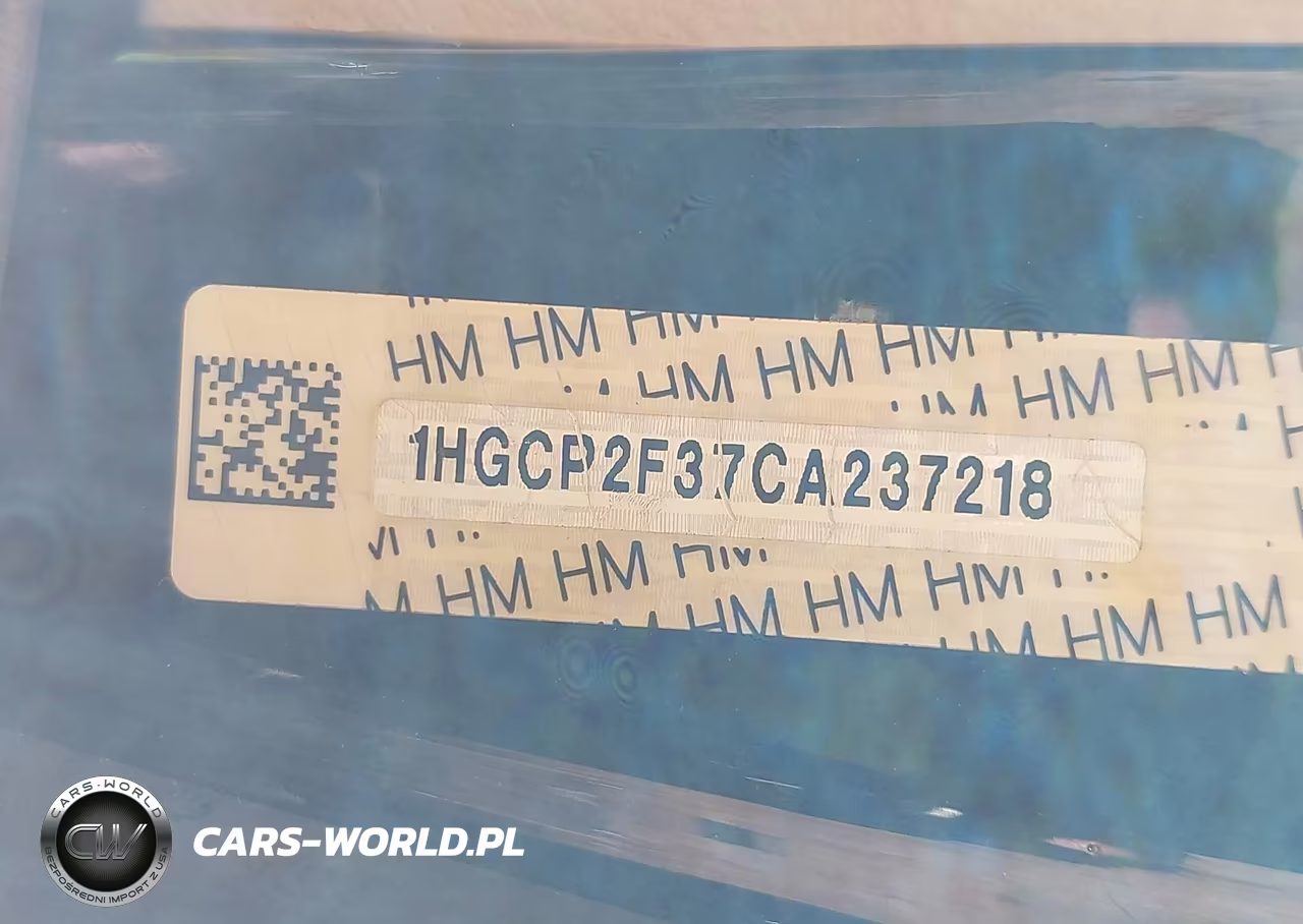 2012 Honda Accord 2.4 Lx VIN:1HGCP2F37CA237218 - 9