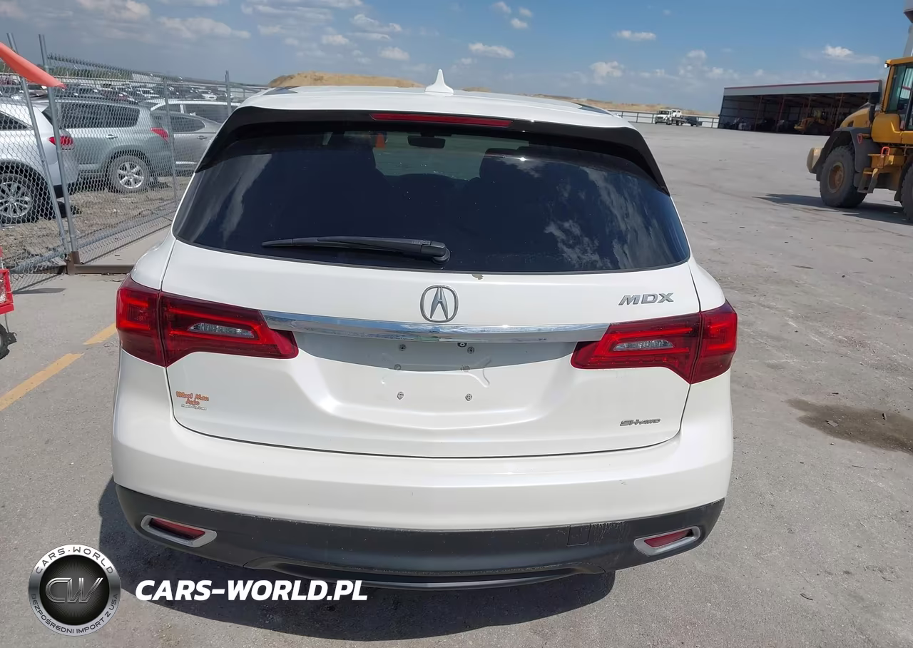 2016 Acura Mdx VIN:5FRYD4H47GB019466 - 16