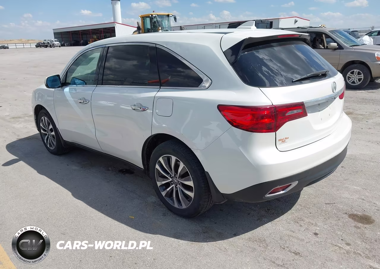 2016 Acura Mdx VIN:5FRYD4H47GB019466 - 3