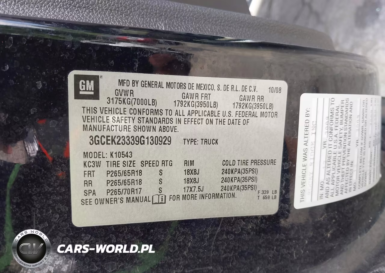 2009 Chevrolet Silverado 1500 Lt VIN:3GCEK23339G130929 - 9