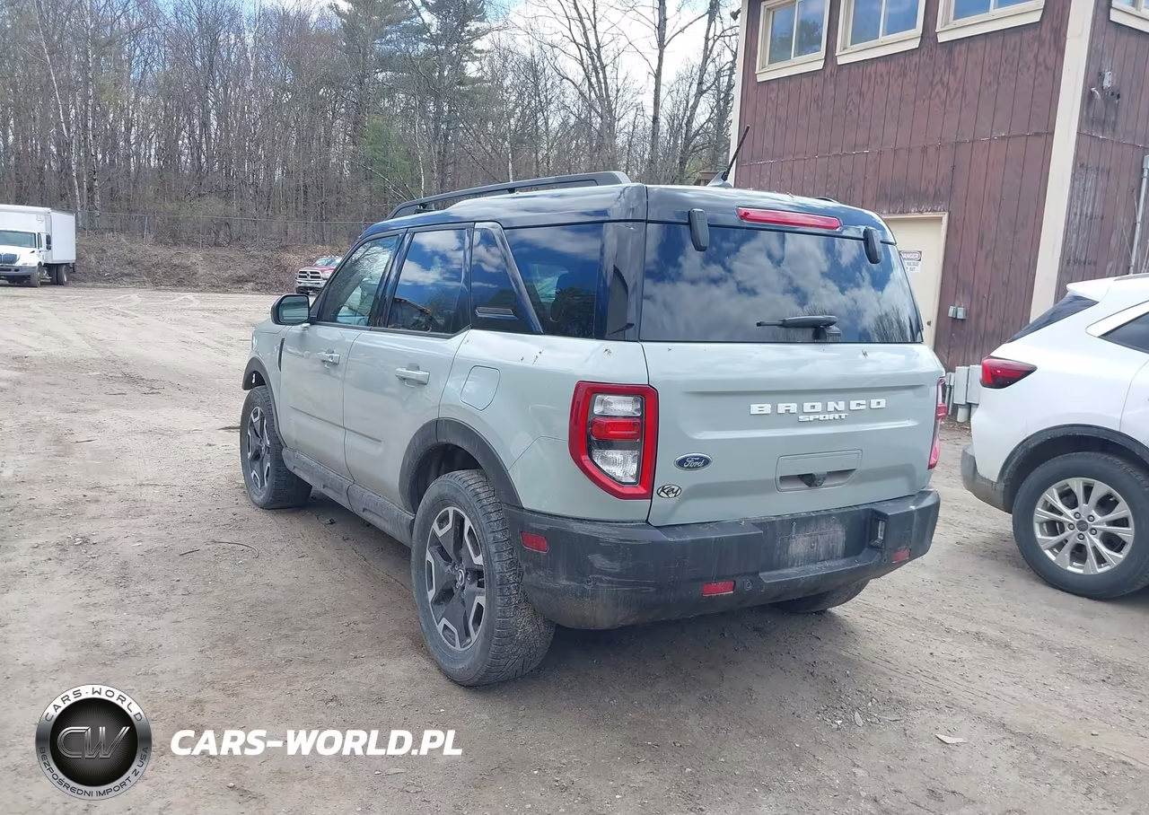 2021 Ford Bronco Sport Outer Banks VIN:3FMCR9C61MRA69028 - 3