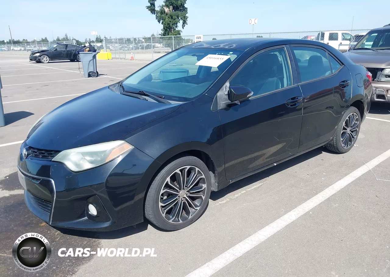 2016 Toyota Corolla S Plus VIN:5YFBURHE7GP411624 - 2