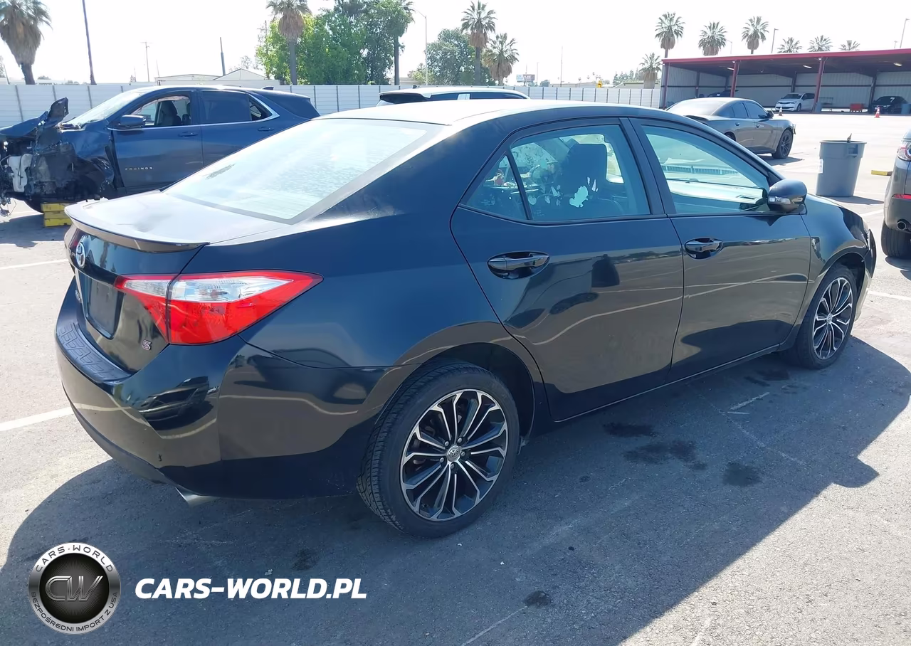 2016 Toyota Corolla S Plus VIN:5YFBURHE7GP411624 - 4