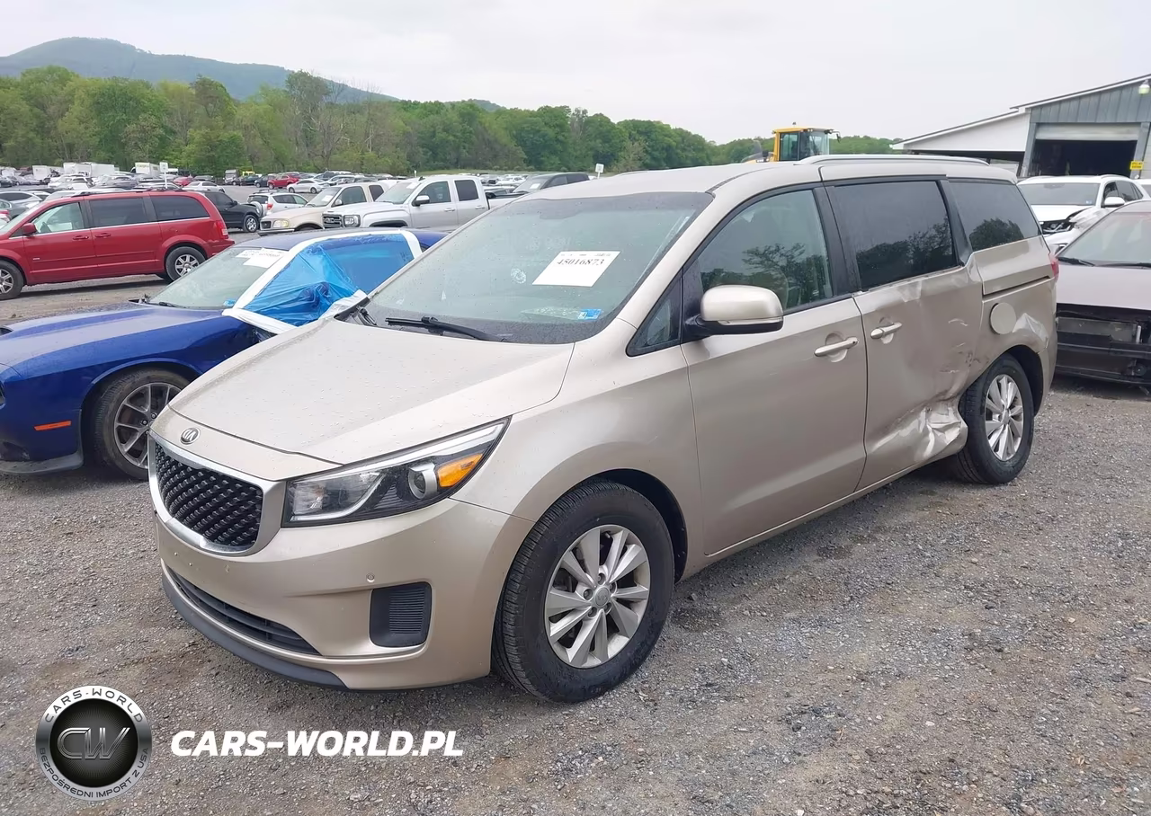 2017 Kia Sedona Lx VIN:KNDMB5C12H6266867 - 2