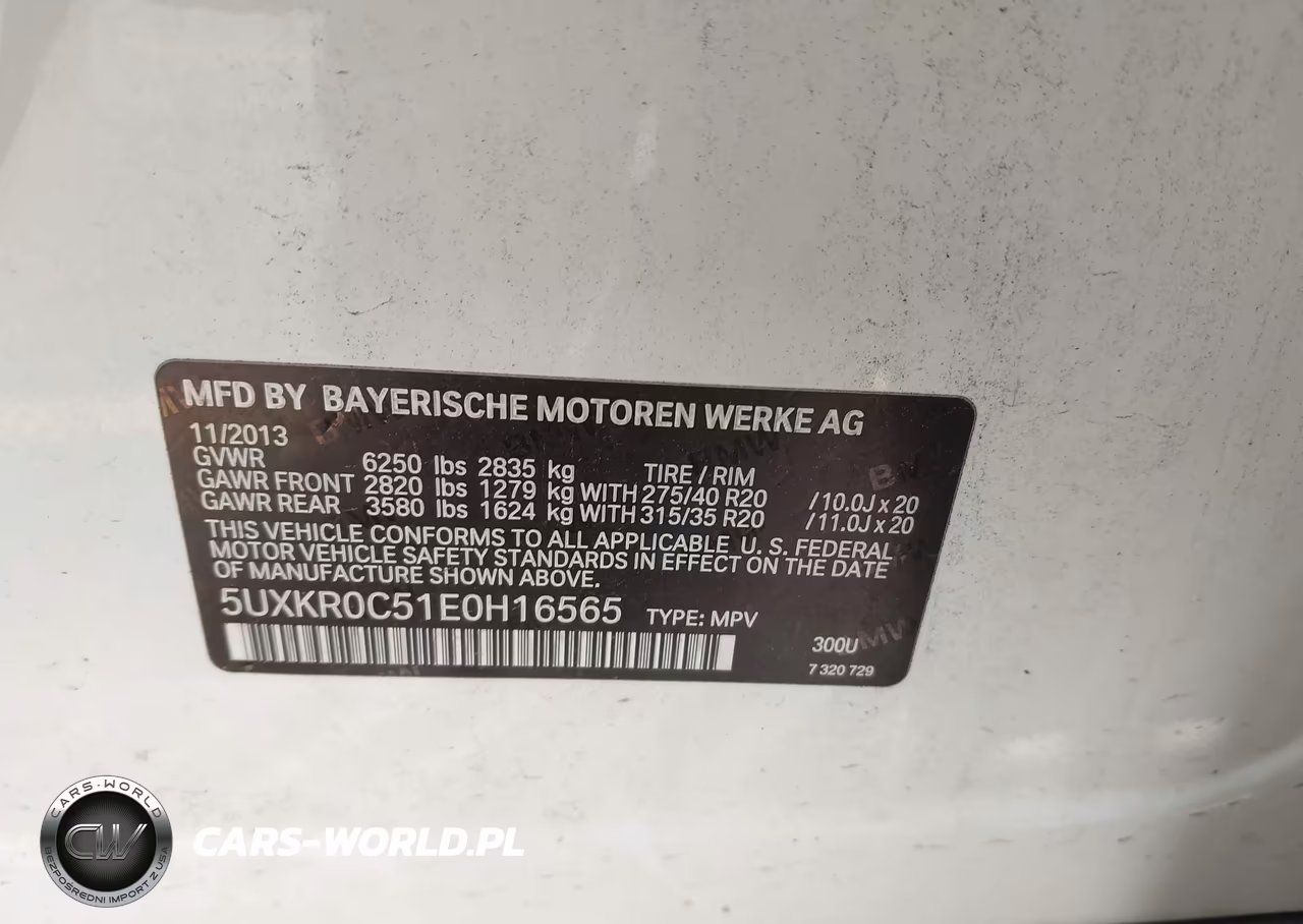 2014 BMW X5 xDrive35I VIN:5UXKR0C51E0H16565 - 9