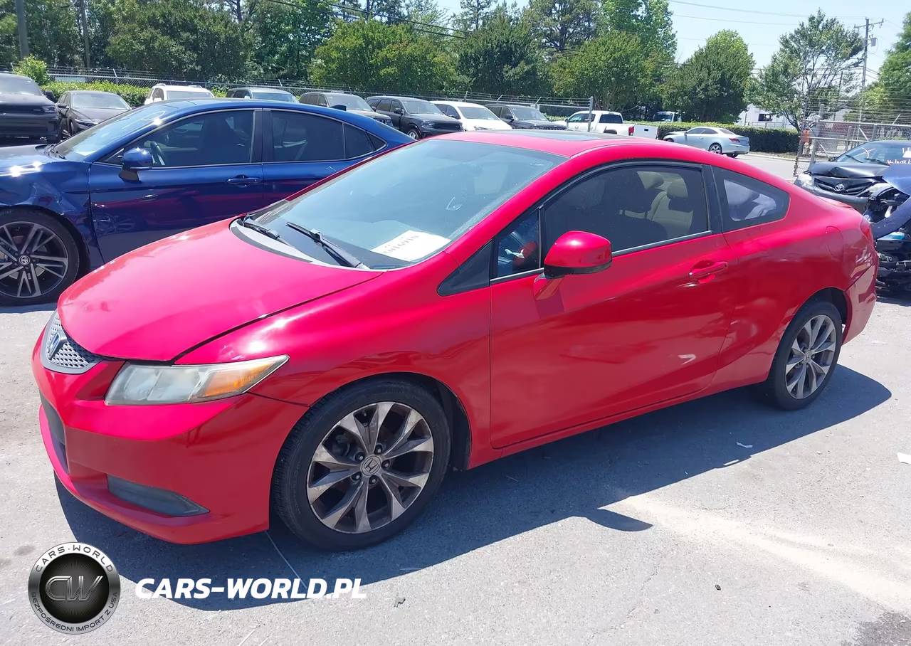 2012 Honda Civic Ex VIN:2HGFG3B80CH563478 - 2