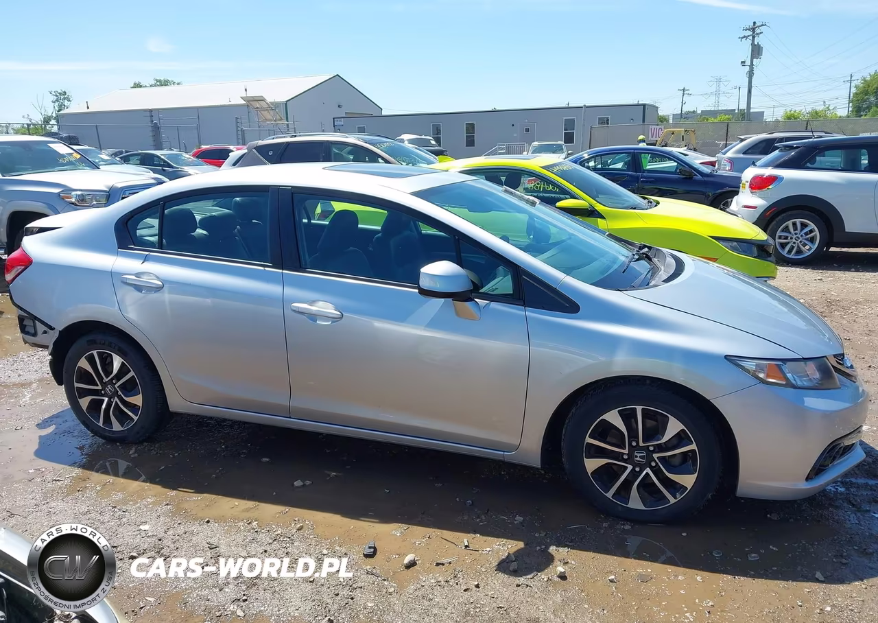 2013 Honda Civic Ex-L VIN:2HGFB2F90DH558620 - 13