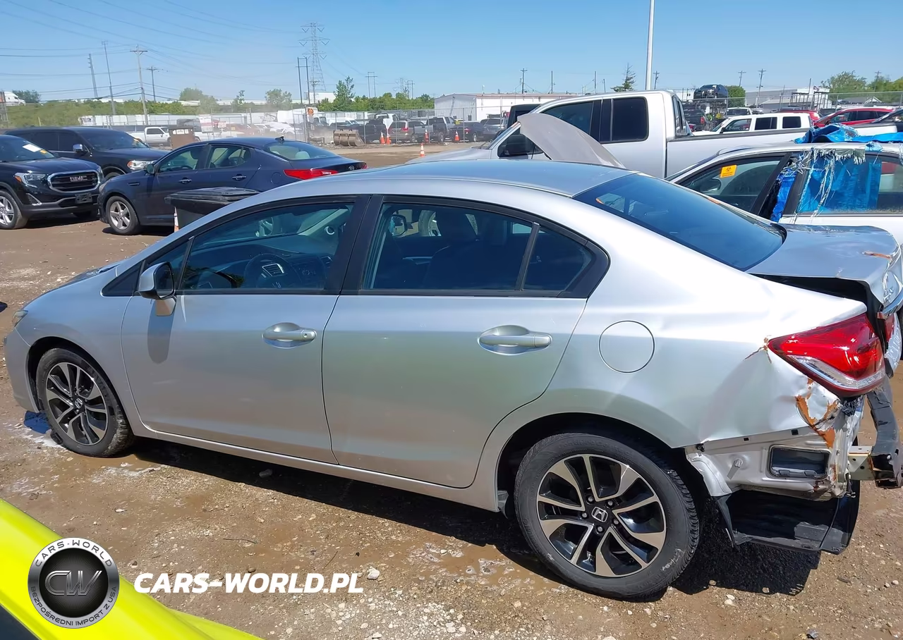 2013 Honda Civic Ex-L VIN:2HGFB2F90DH558620 - 14