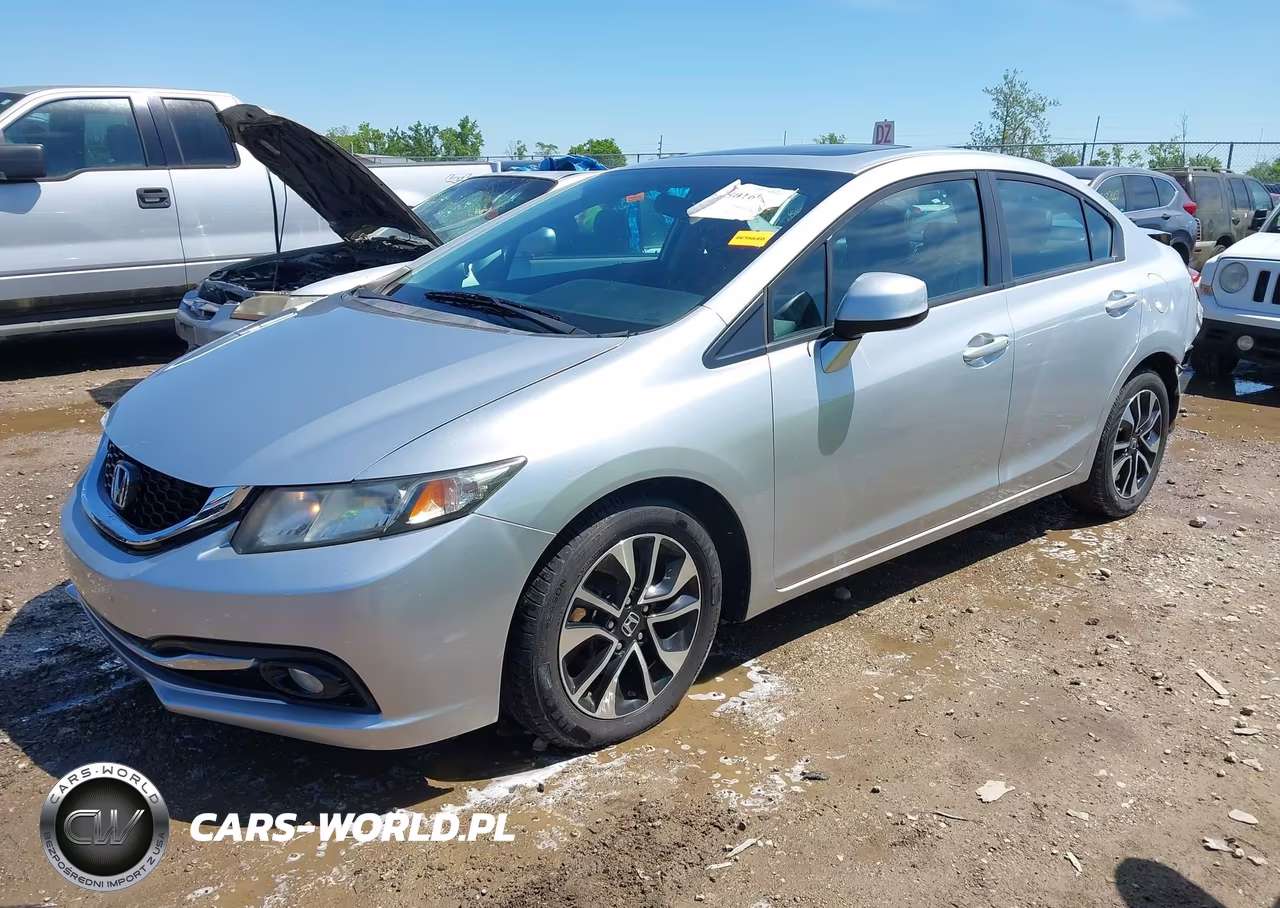 2013 Honda Civic Ex-L VIN:2HGFB2F90DH558620 - 2