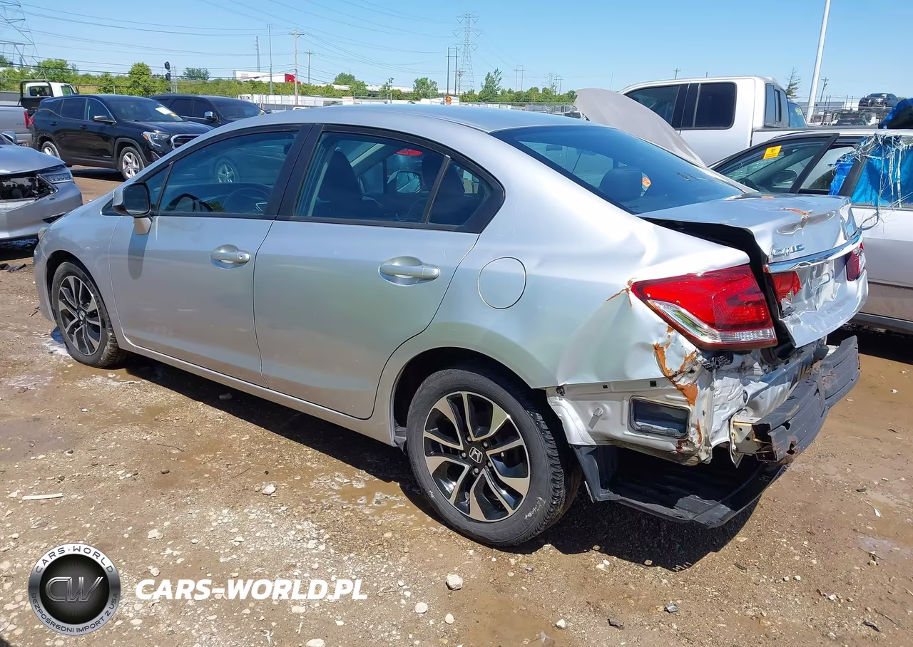 2013 Honda Civic Ex-L VIN:2HGFB2F90DH558620 - 3