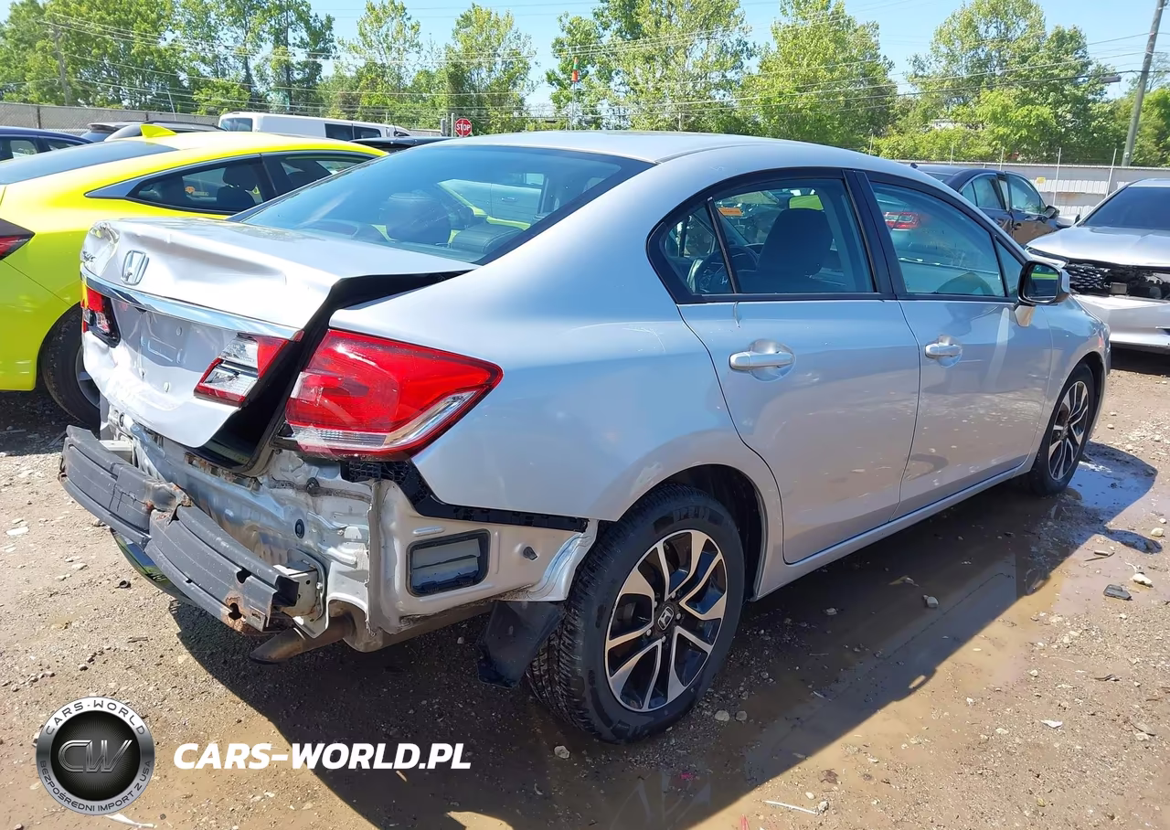 2013 Honda Civic Ex-L VIN:2HGFB2F90DH558620 - 4