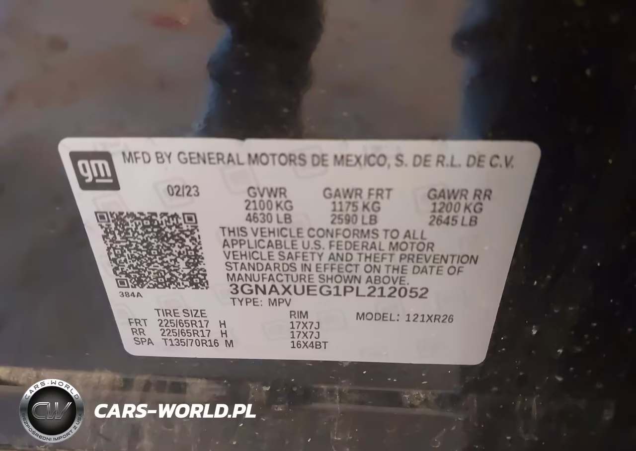 2023 Chevrolet Equinox Awd Lt VIN:3GNAXUEG1PL212052 - 9