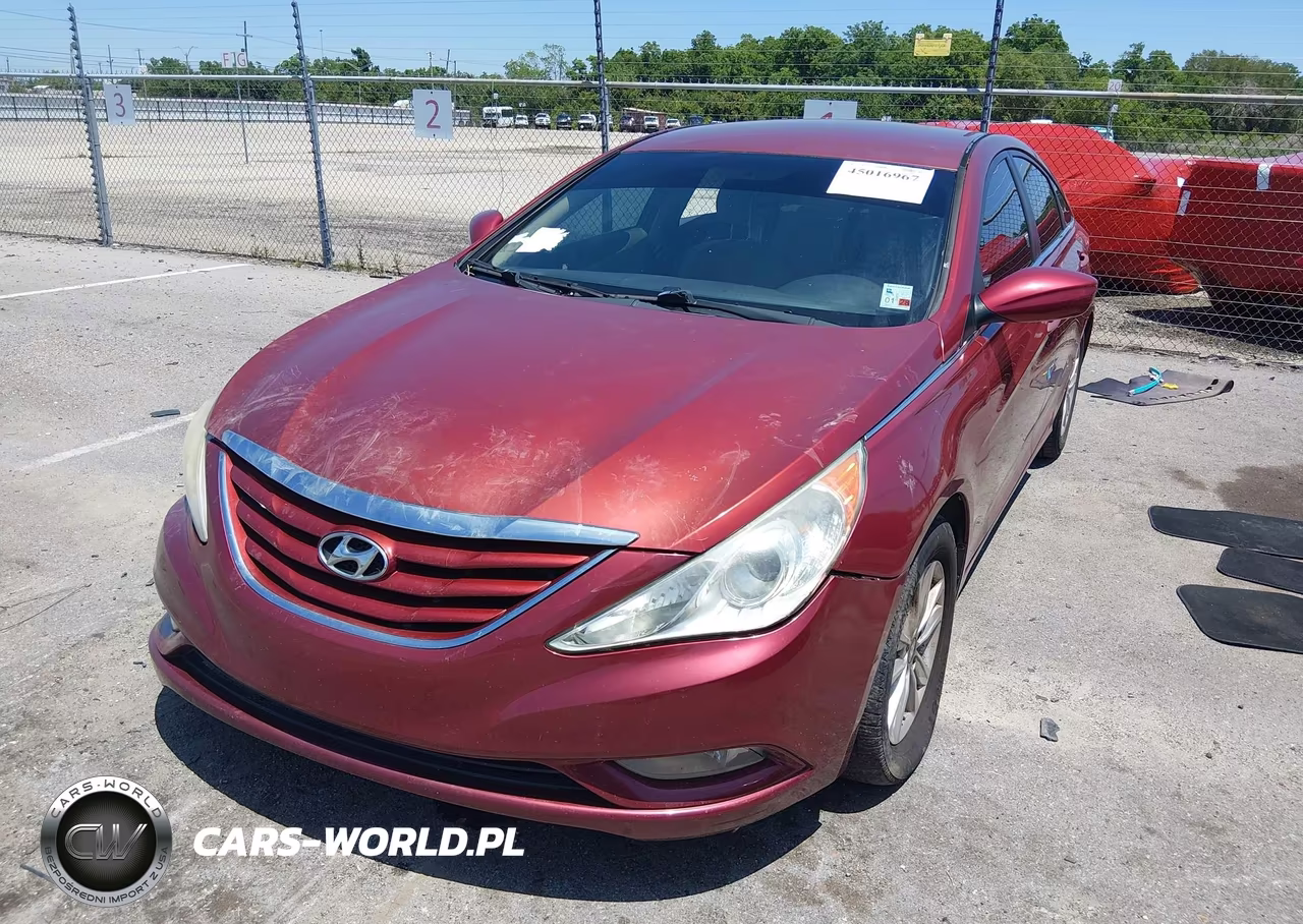 2013 Hyundai Sonata Gls VIN:5NPEB4AC9DH593897 - 2