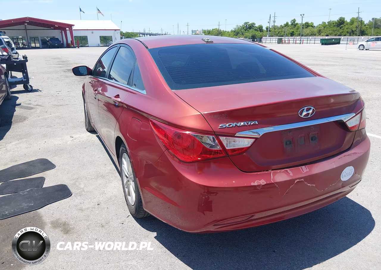 2013 Hyundai Sonata Gls VIN:5NPEB4AC9DH593897 - 3
