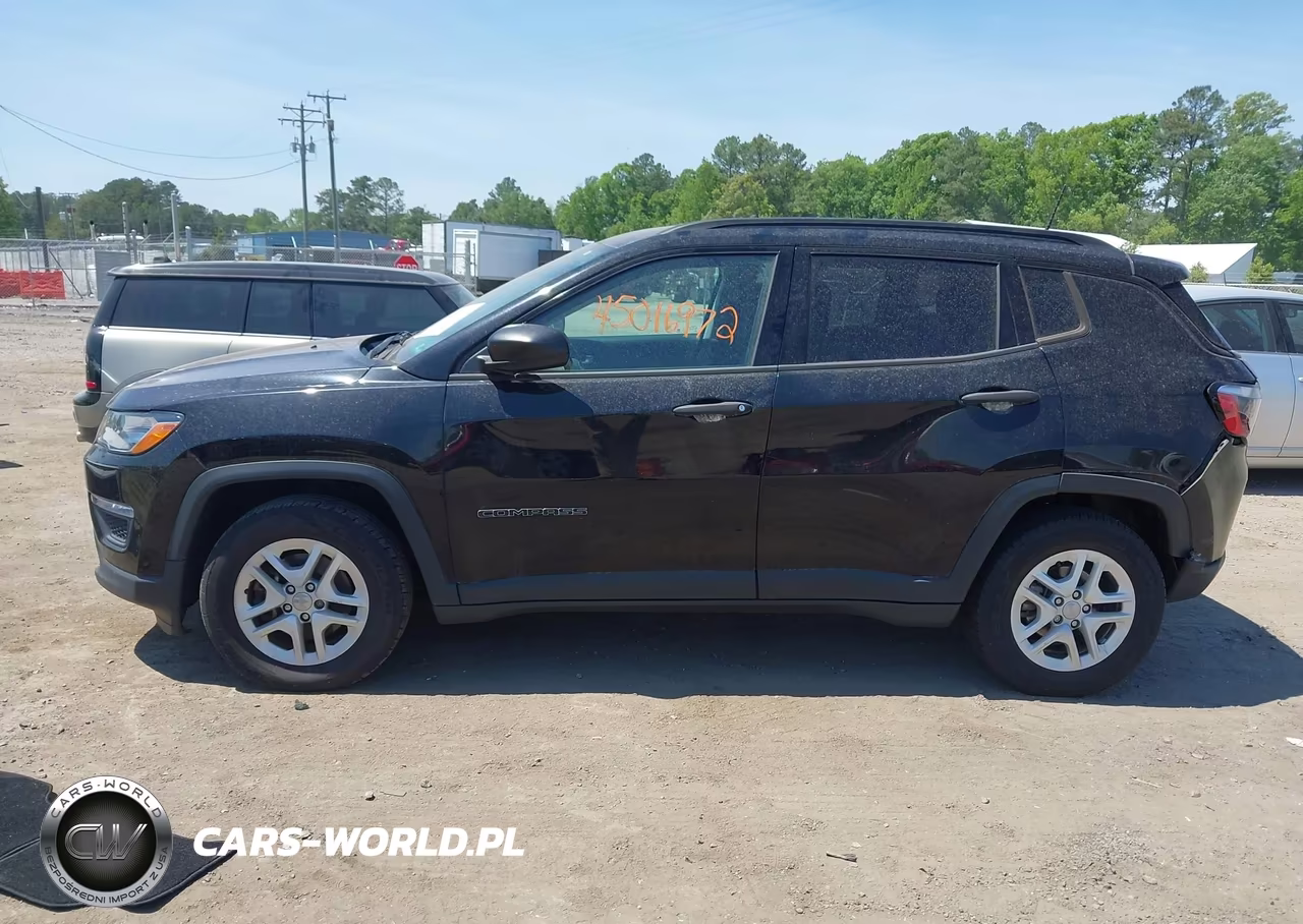 2018 Jeep Compass Sport Fwd VIN:3C4NJCAB6JT211132 - 14