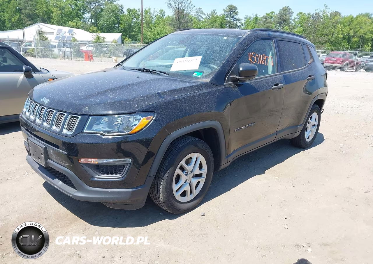 2018 Jeep Compass Sport Fwd VIN:3C4NJCAB6JT211132 - 2
