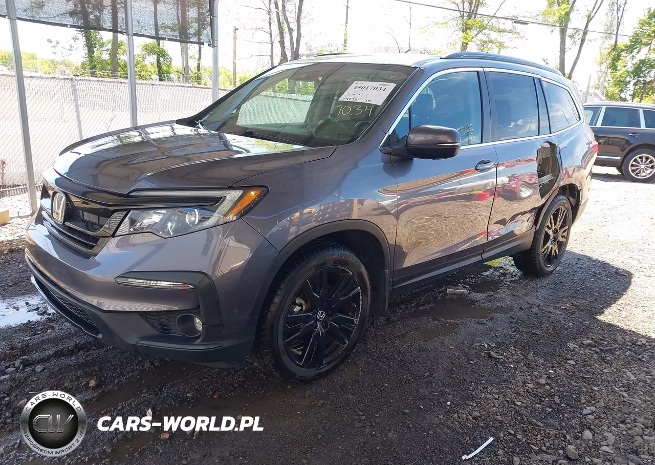2021 Honda Pilot Awd Special Edition VIN:5FNYF6H21MB100979 - 2