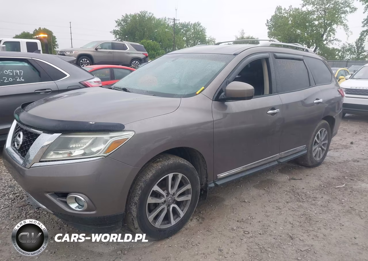2013 Nissan Pathfinder Sl VIN:5N1AR2MM6DC629586 - 2