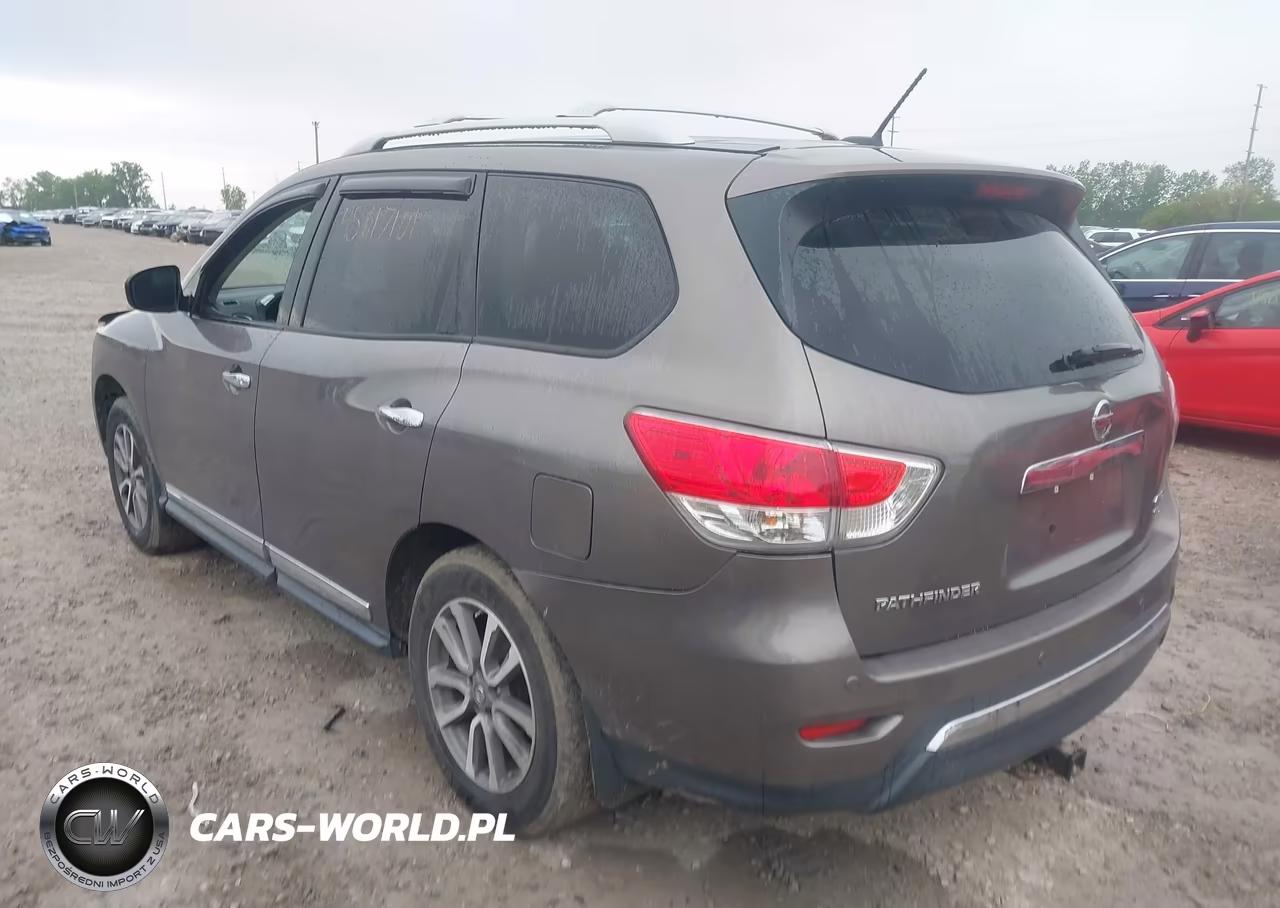 2013 Nissan Pathfinder Sl VIN:5N1AR2MM6DC629586 - 3