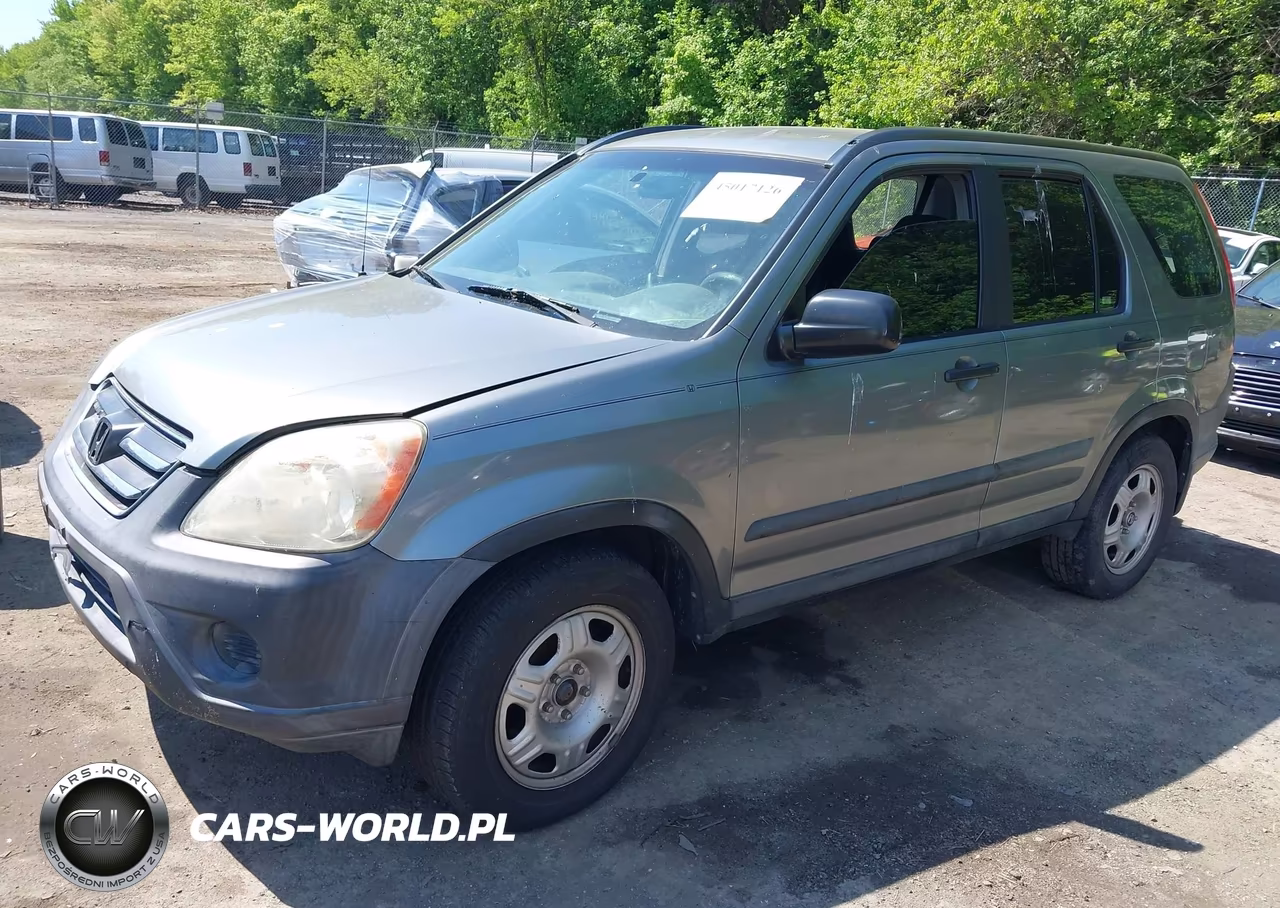 2006 Honda Cr-V Lx VIN:SHSRD68536U405853 - 2