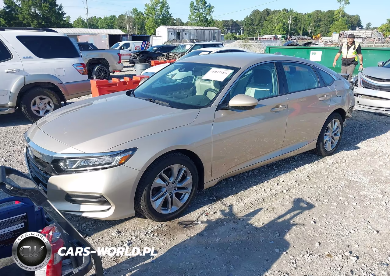 2019 Honda Accord Lx VIN:1HGCV1F1XKA037608 - 2
