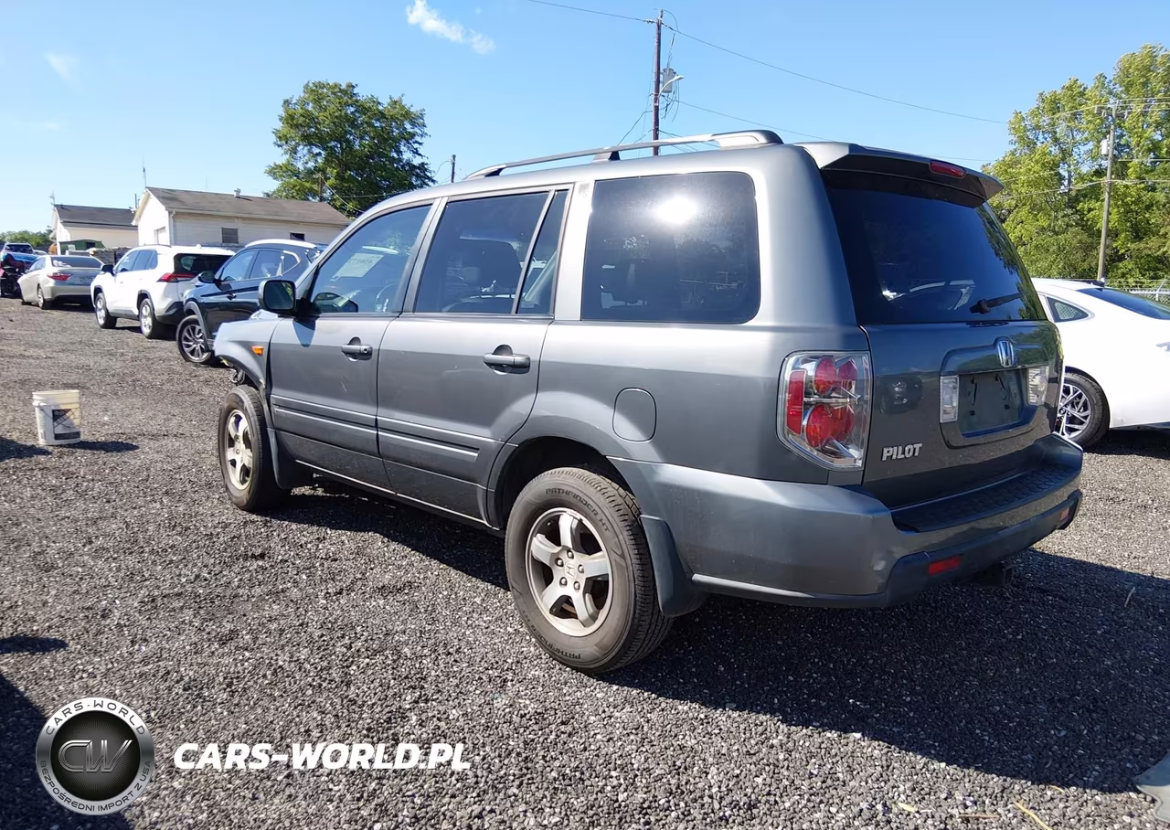 2007 Honda Pilot Ex-L VIN:5FNYF28677B030825 - 3