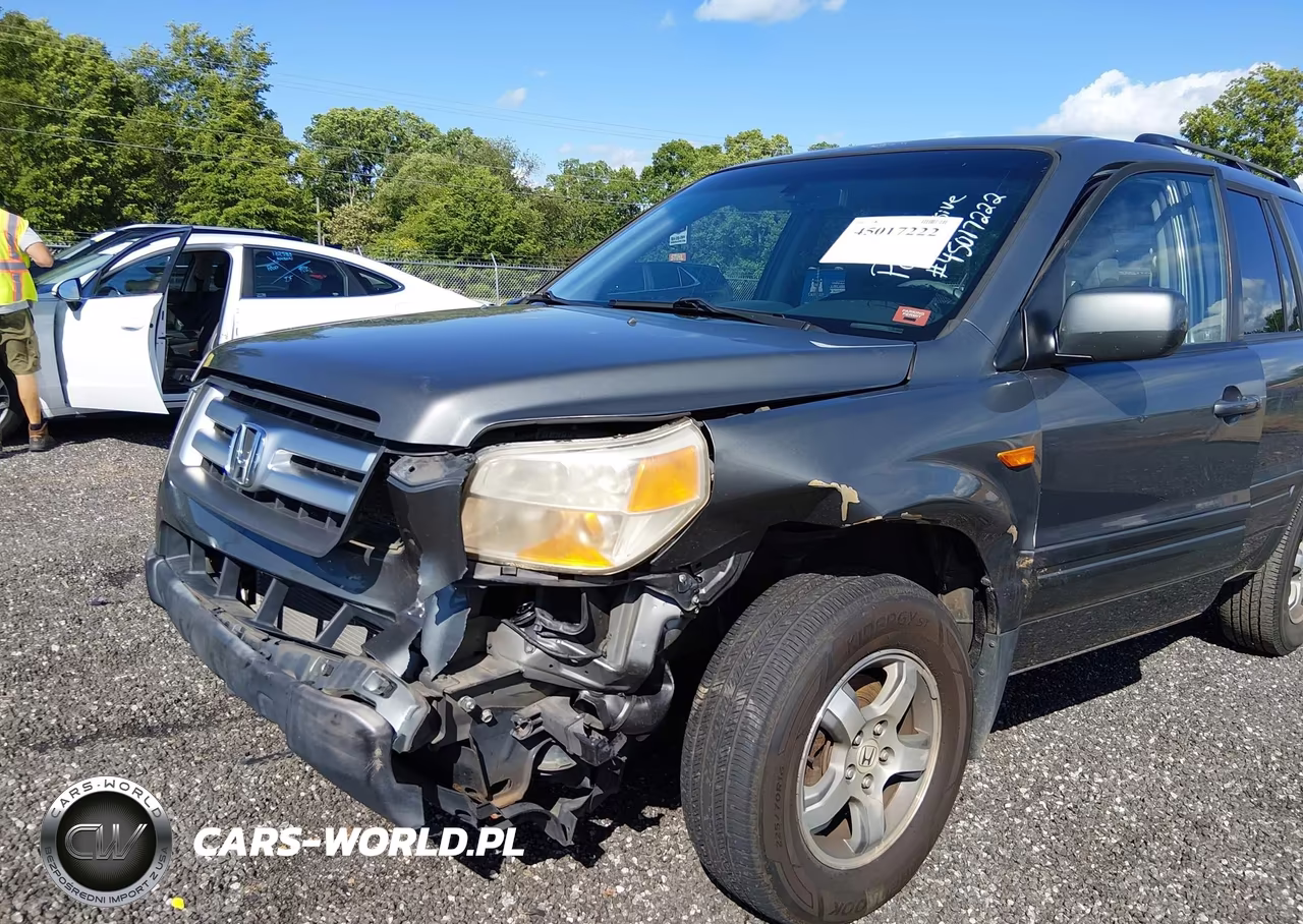 2007 Honda Pilot Ex-L VIN:5FNYF28677B030825 - 6