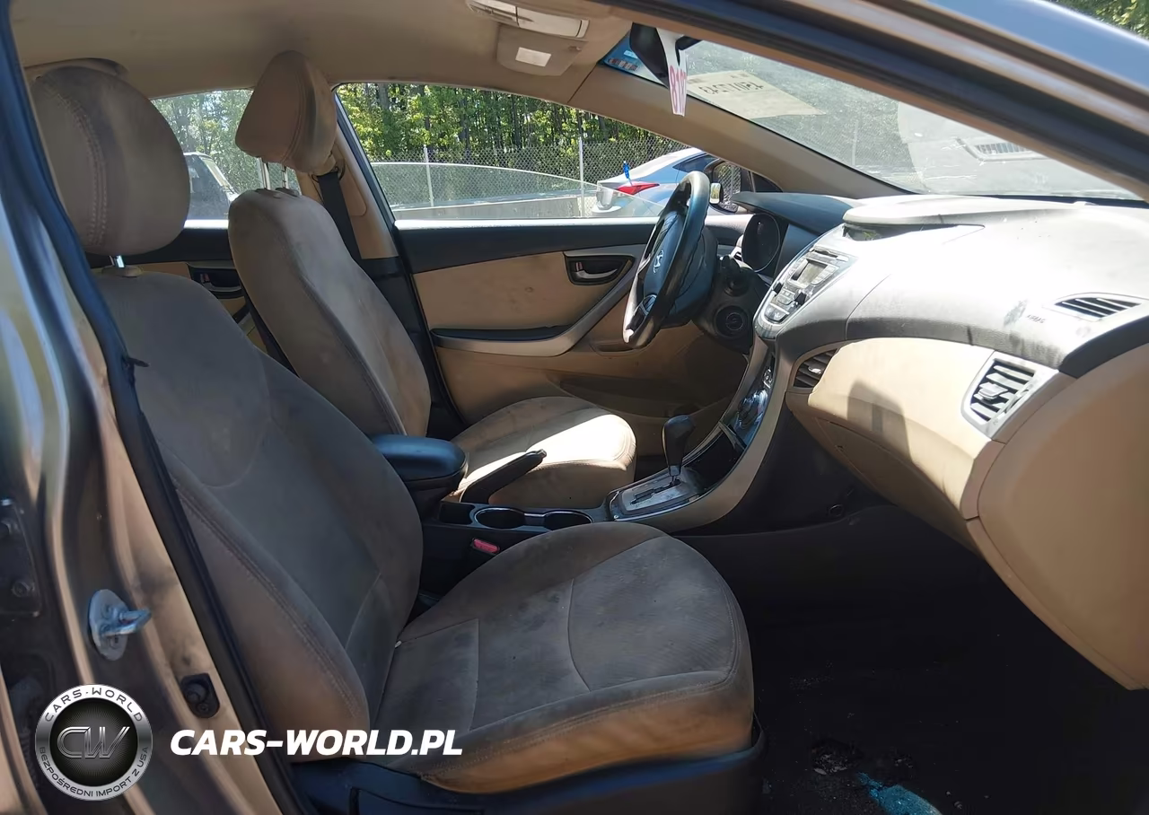 2013 Hyundai Elantra Gls VIN:5NPDH4AE7DH447509 - 5